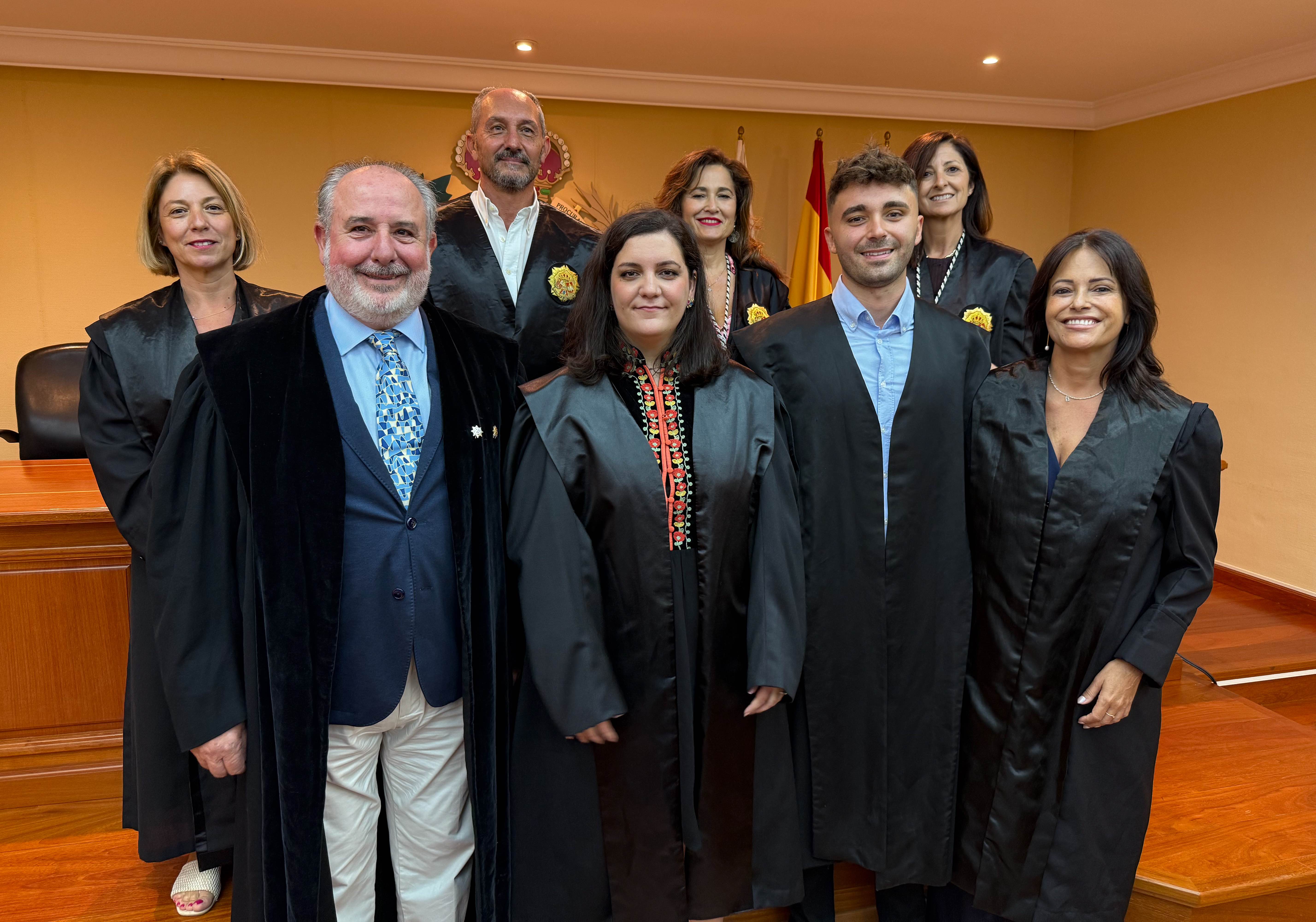 Portada de Dos nuevos compañeros se suman al Ilustre Colegio de Procuradores de Santa Cruz de Tenerife (ICPTF)